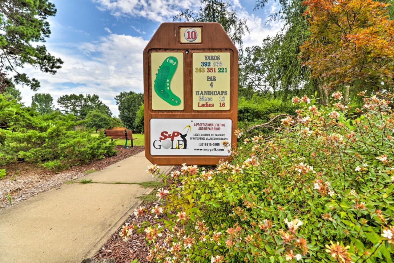 Hot Springs Home With Views, Hot Tub And Golf Access Exterior foto